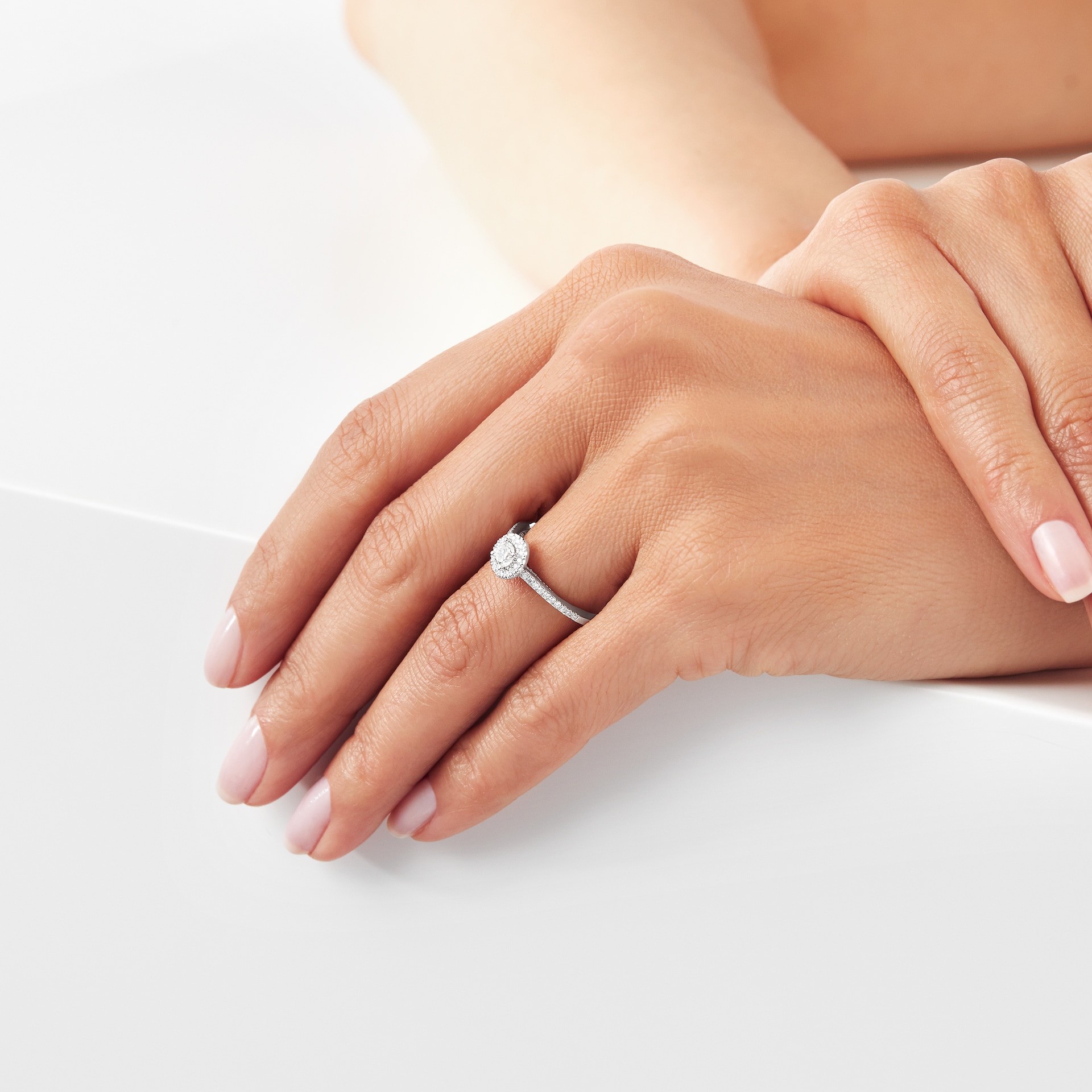 Goldsmiths Platinum 0.50 Carat Goldsmiths Brightest Diamond Ring