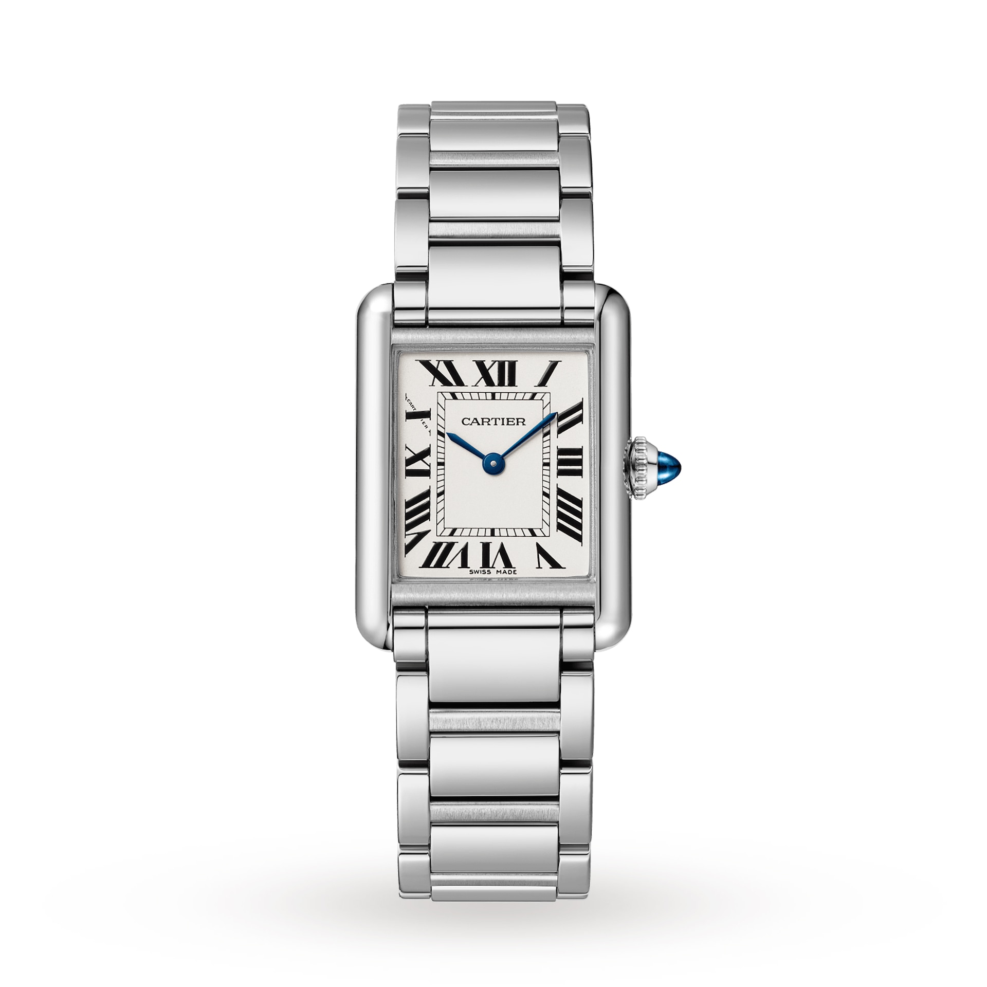 Cartier Tank Must, Small Model, Quartz Movement, Steel 29.5mm X 22mm