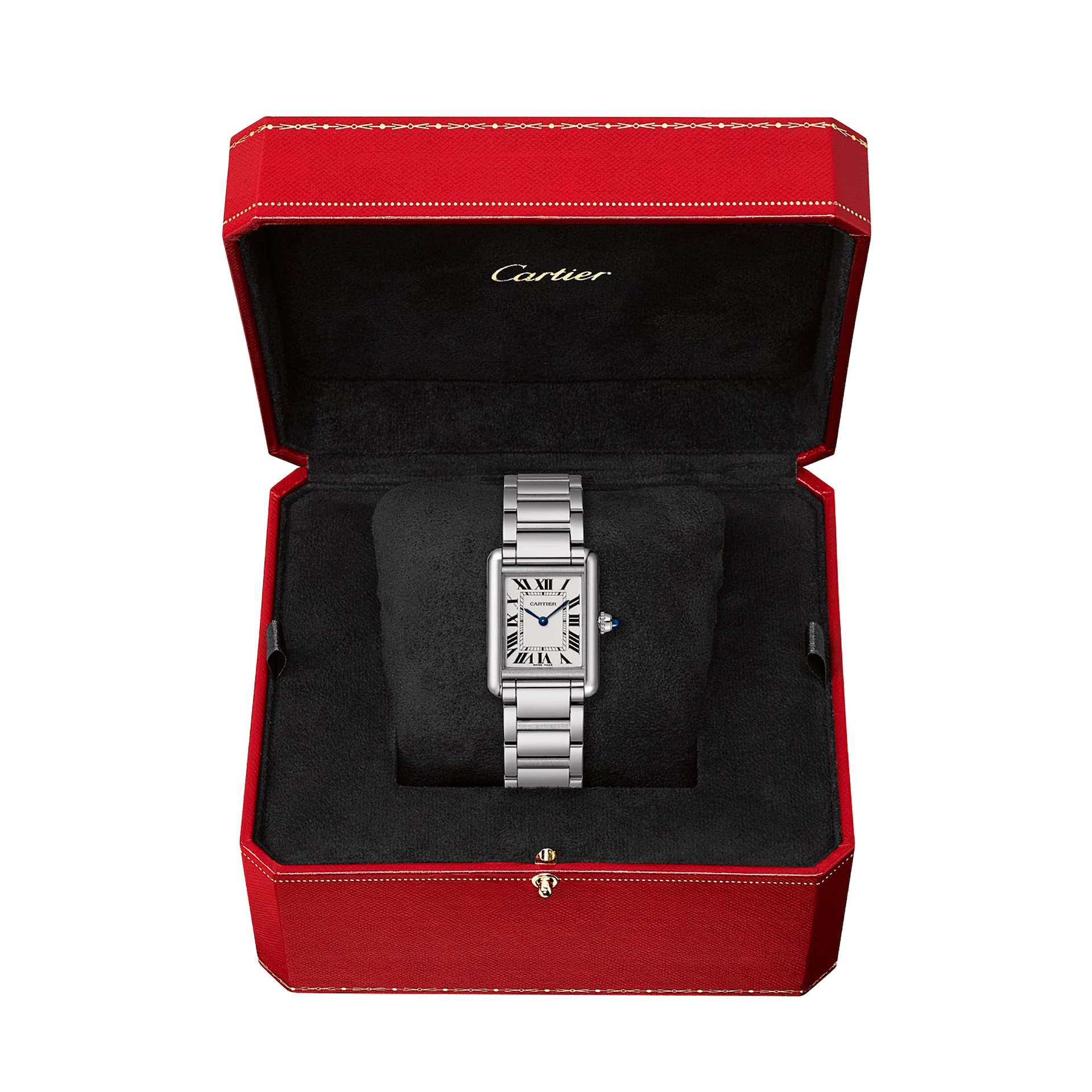 Cartier Tank Must, Small Model, Quartz Movement, Steel 29.5mm X 22mm