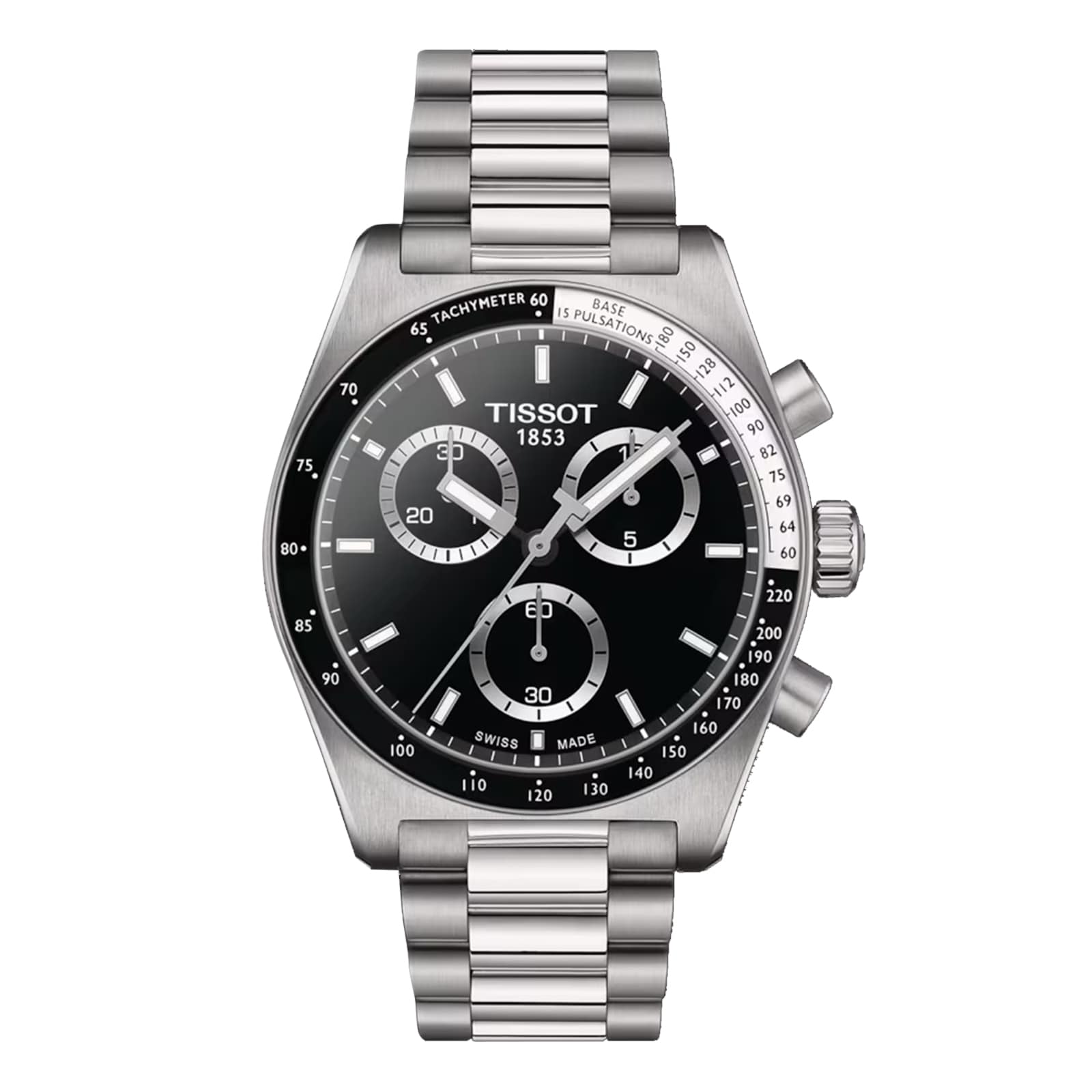 Tissot PR516 Chronograph 40mm Mens Watch Black