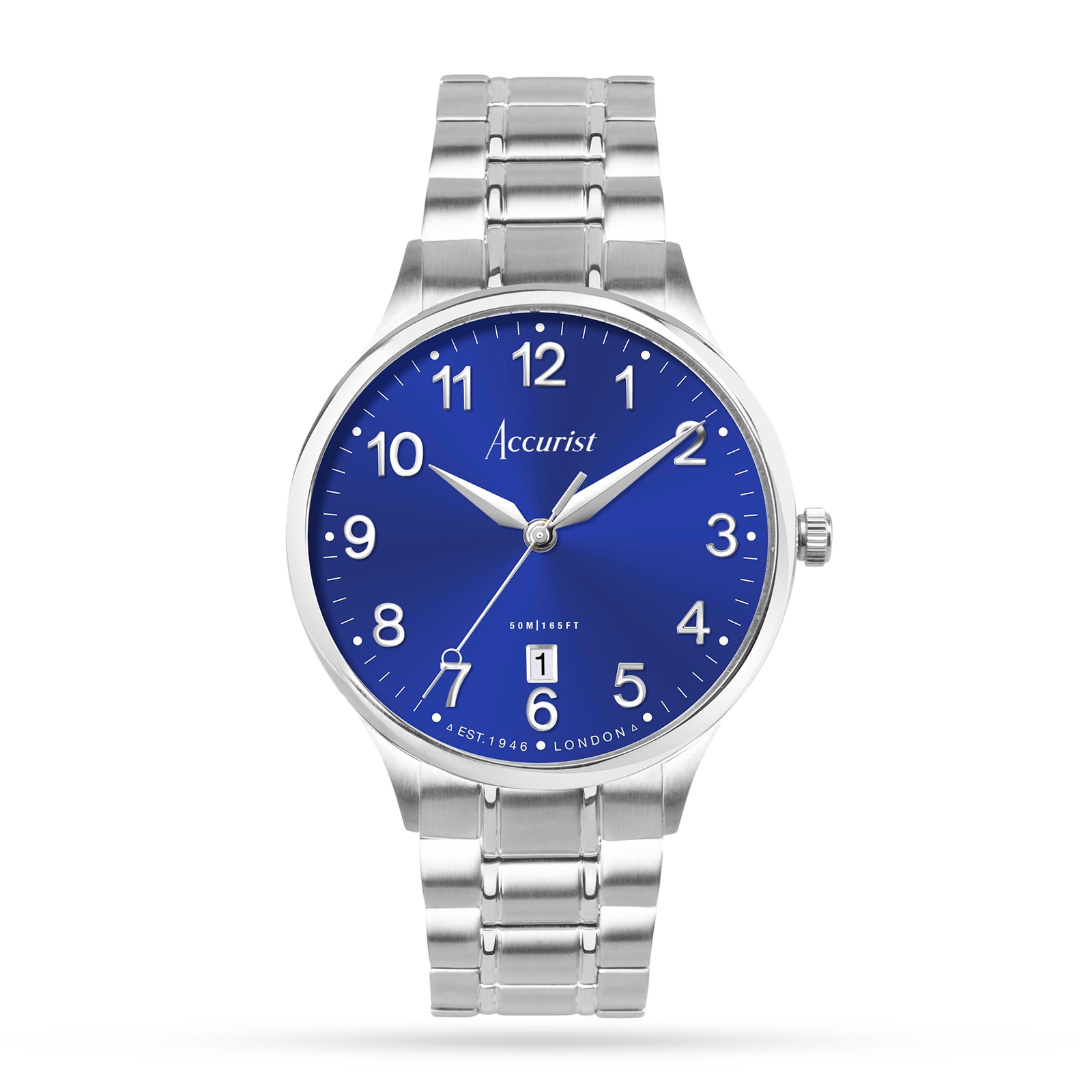 Accurist Classic Stainless Steel Bracelet 37mm Watch