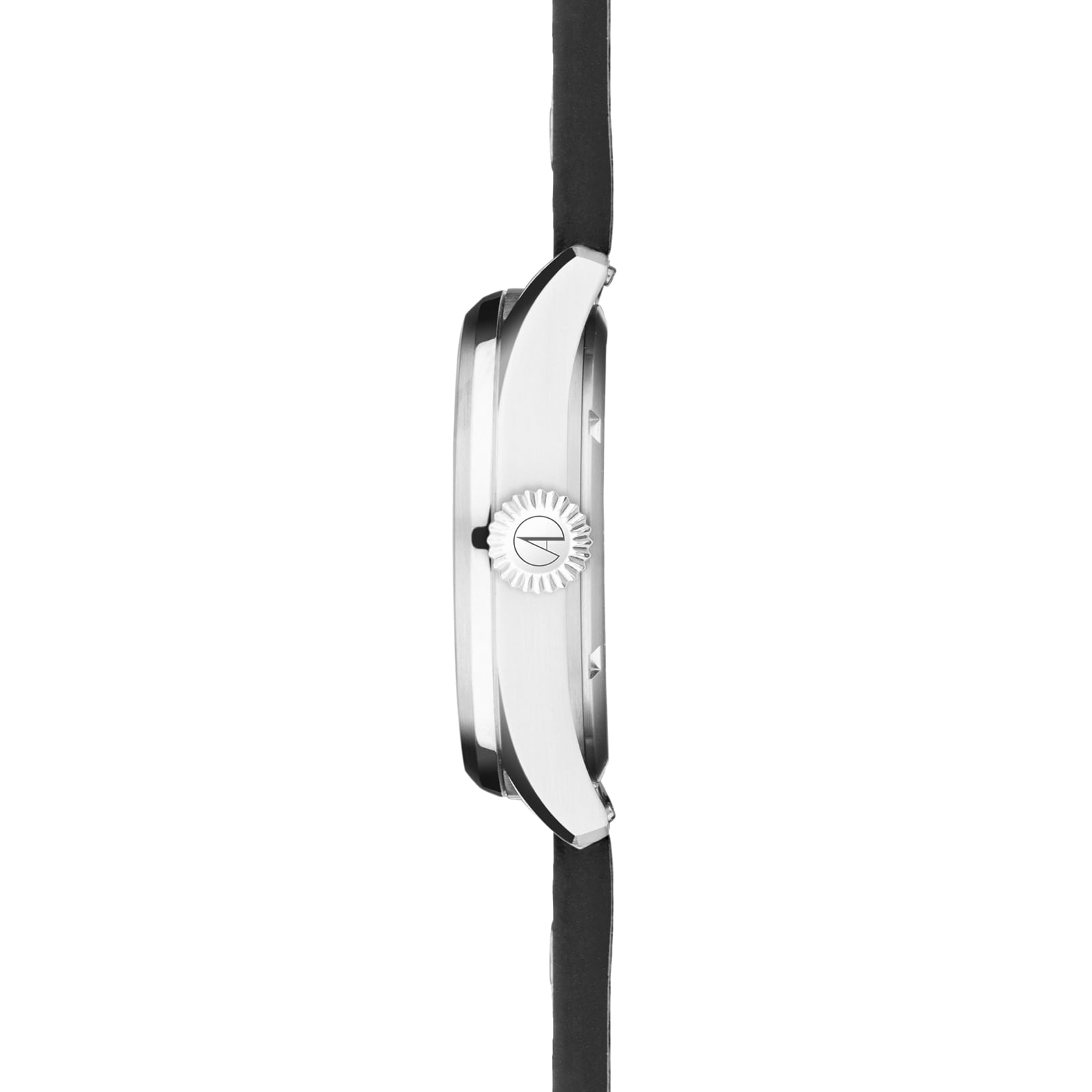 Accurist Aviation Black Leather Strap 41mm Watch