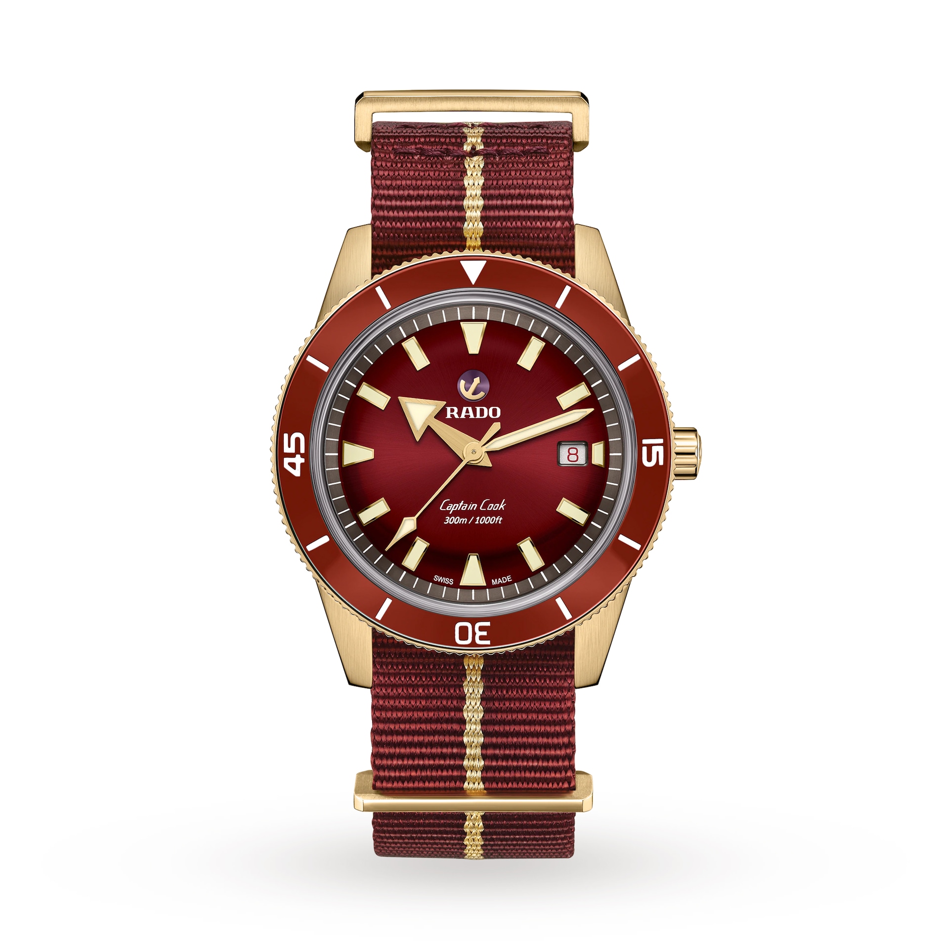 Rado Captain Cook Bronze 42mm Mens Watch