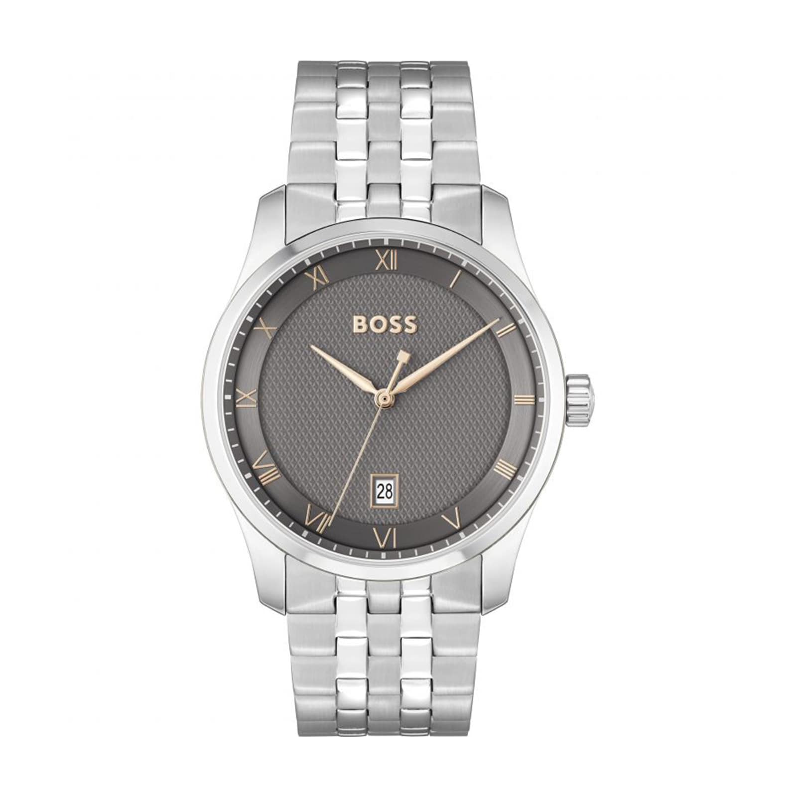 BOSS Principle Mens Watch Grey 41mm