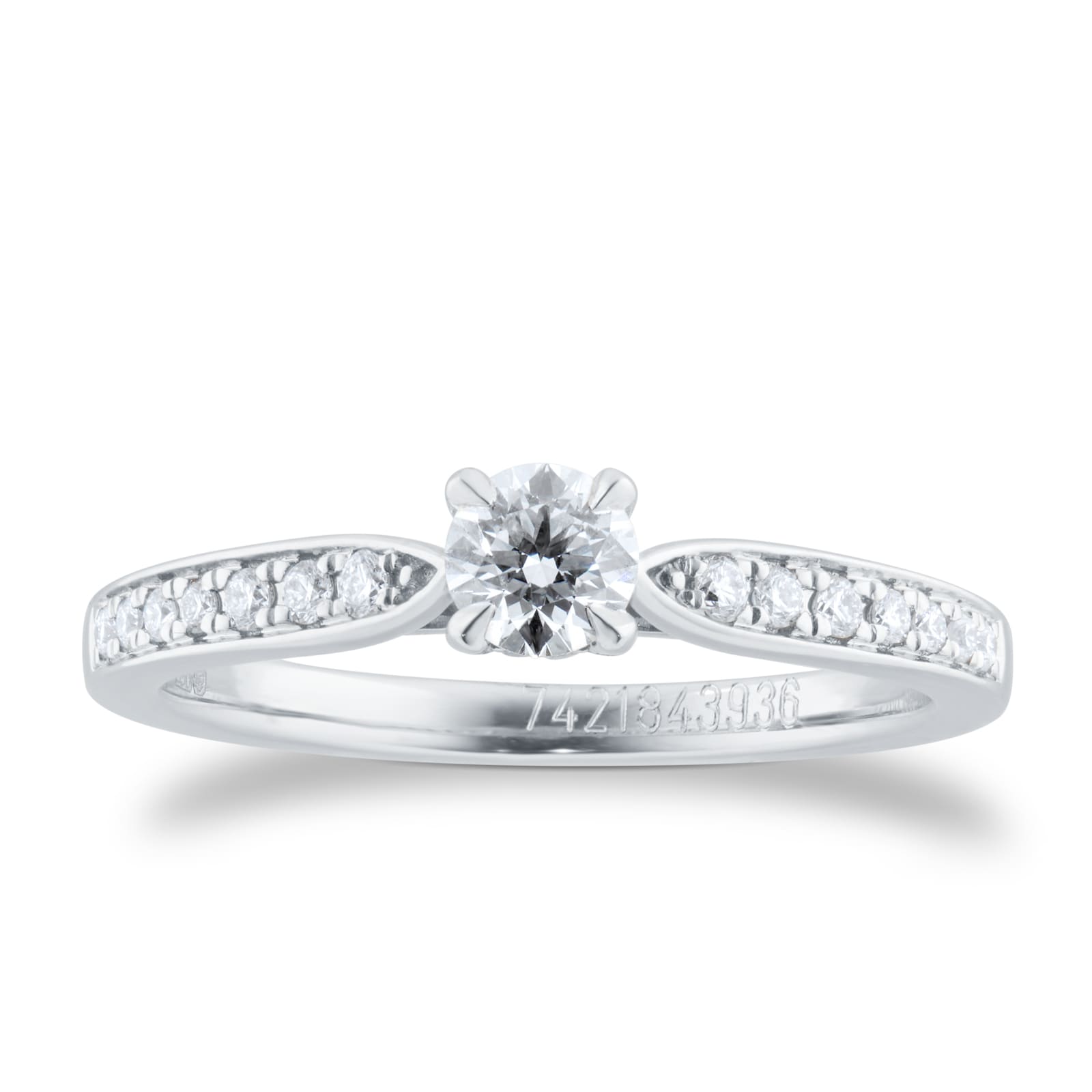 Mappin & Webb Belvedere Engagement Ring 0.40 Carat