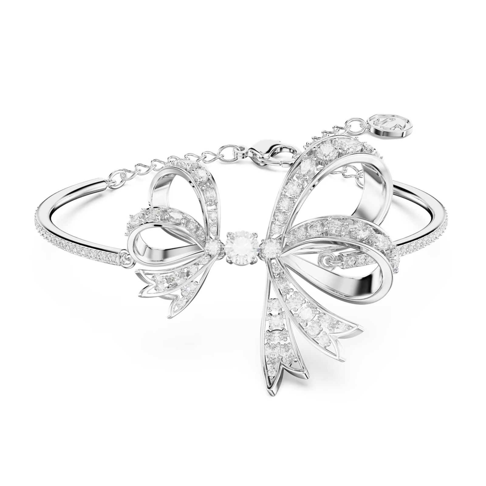 SWAROVSKI Volta Cubic Zirconia Bow Bracelet