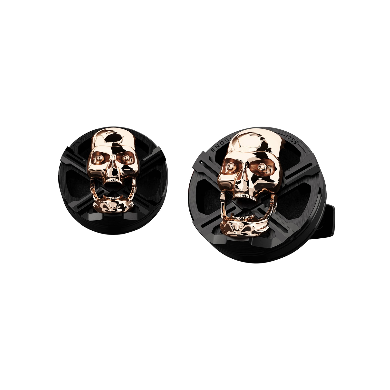 Encelade 1789 Skull Cufflinks